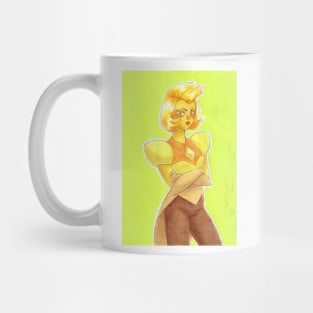 Yellow Diamond Mug